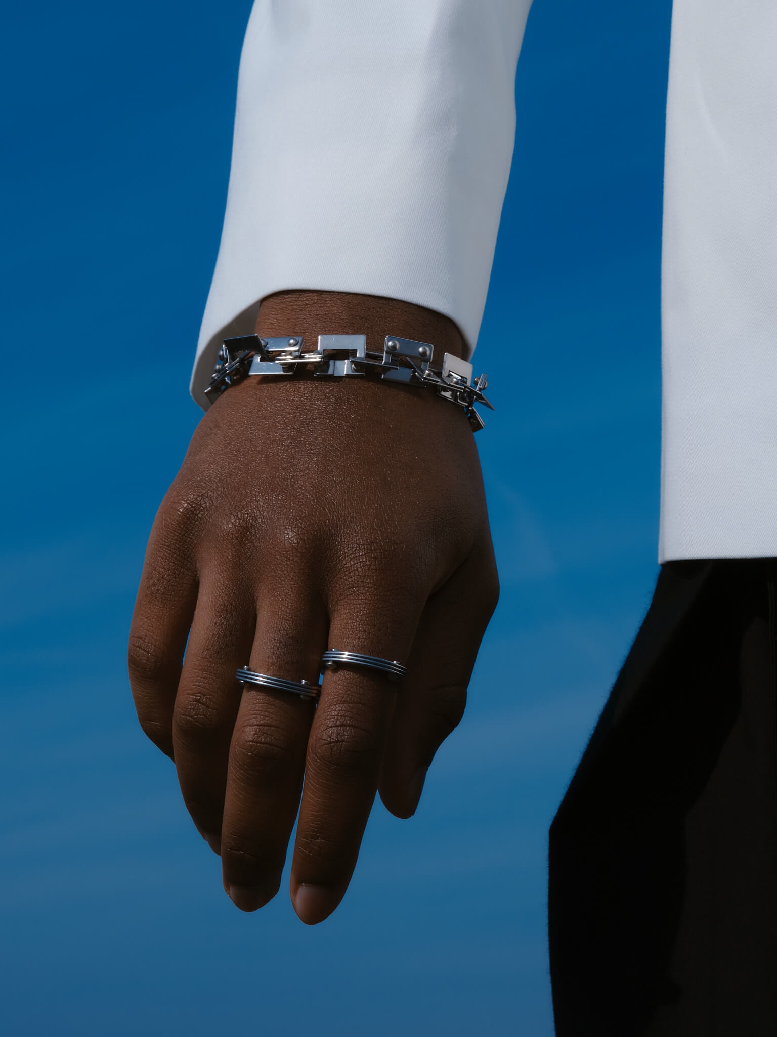 UNI POP RING, UNI SWITCH BRACELET, STAINLESS STEEL