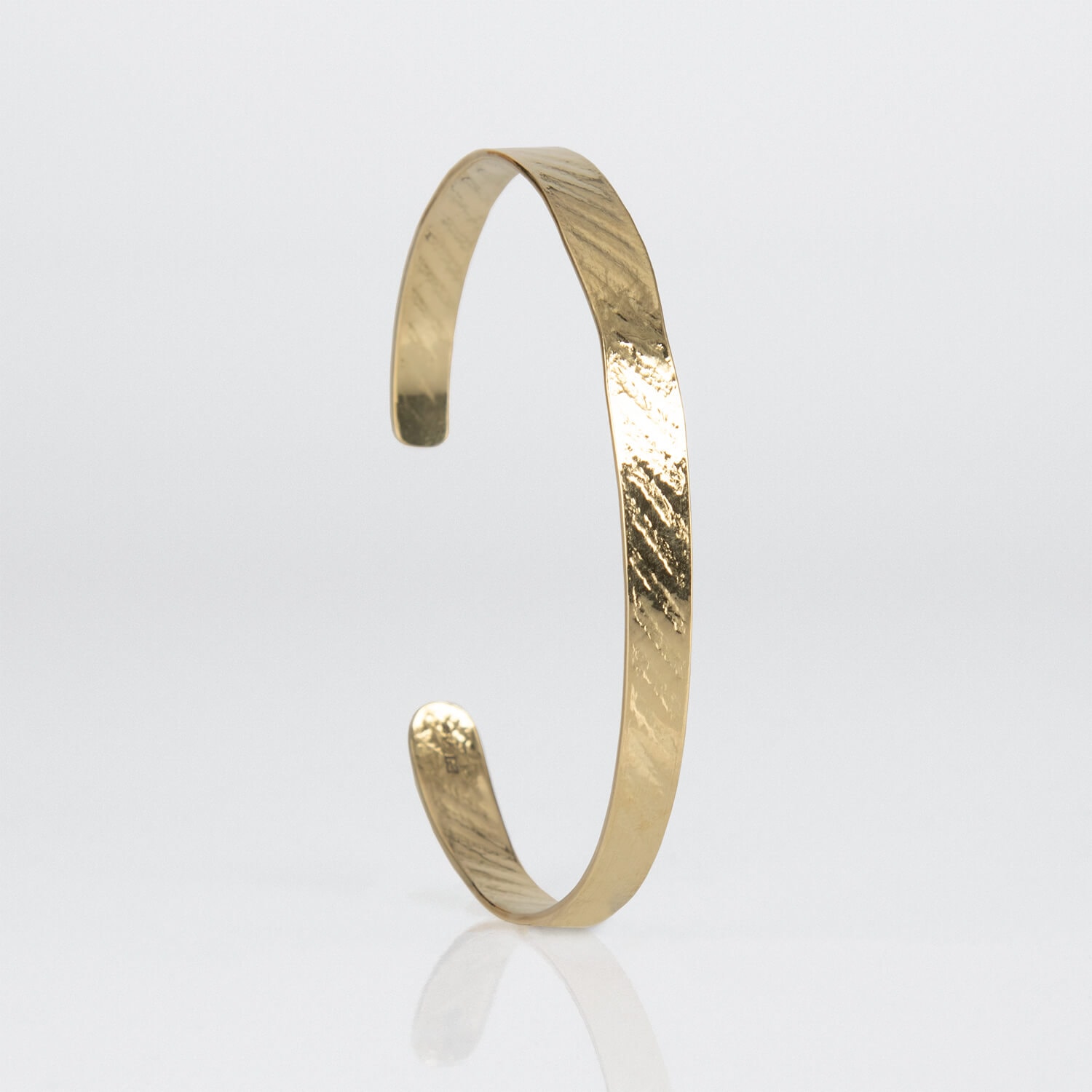 OLONG , BRACELET , 14K SOLID GOLD , SIDE , LOW