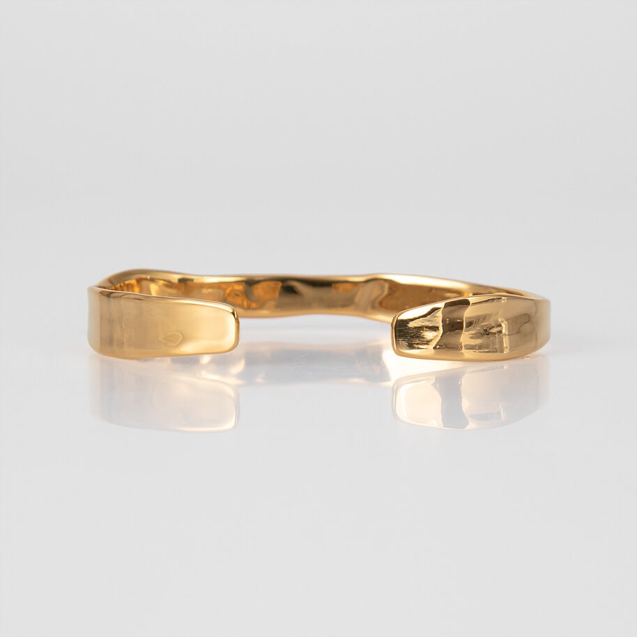 OLONG , FLOW , BRACELET , BACK , BRASS