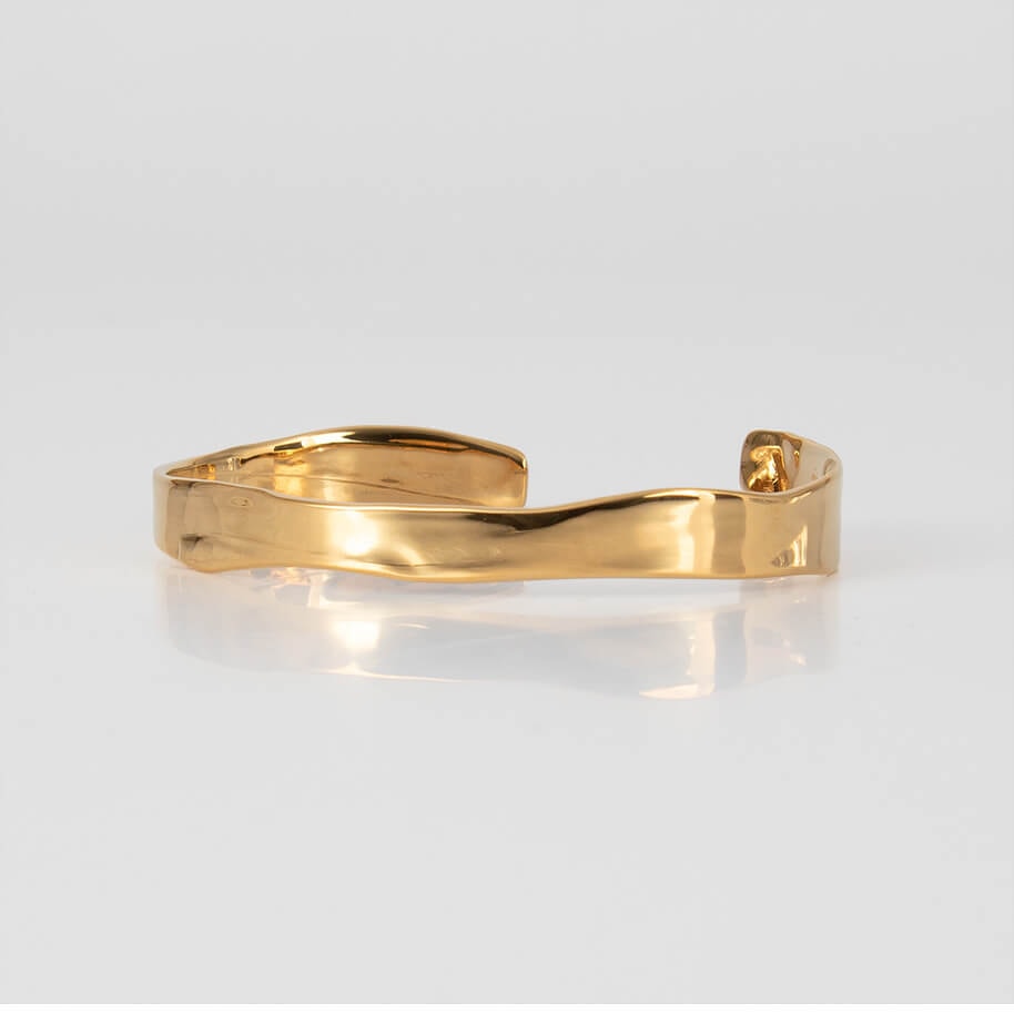 OLONG , FLOW , BRACELET , SIDE , BRASS