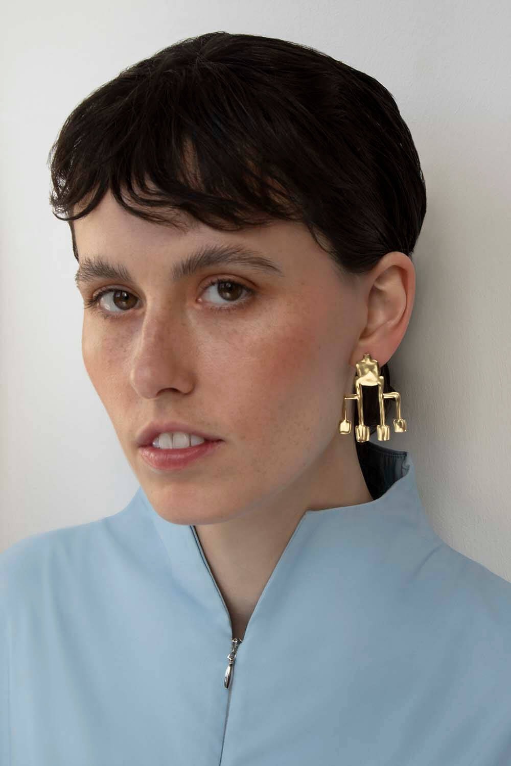 OLONG , FIFTAND , EARRING , BODY , BRASS