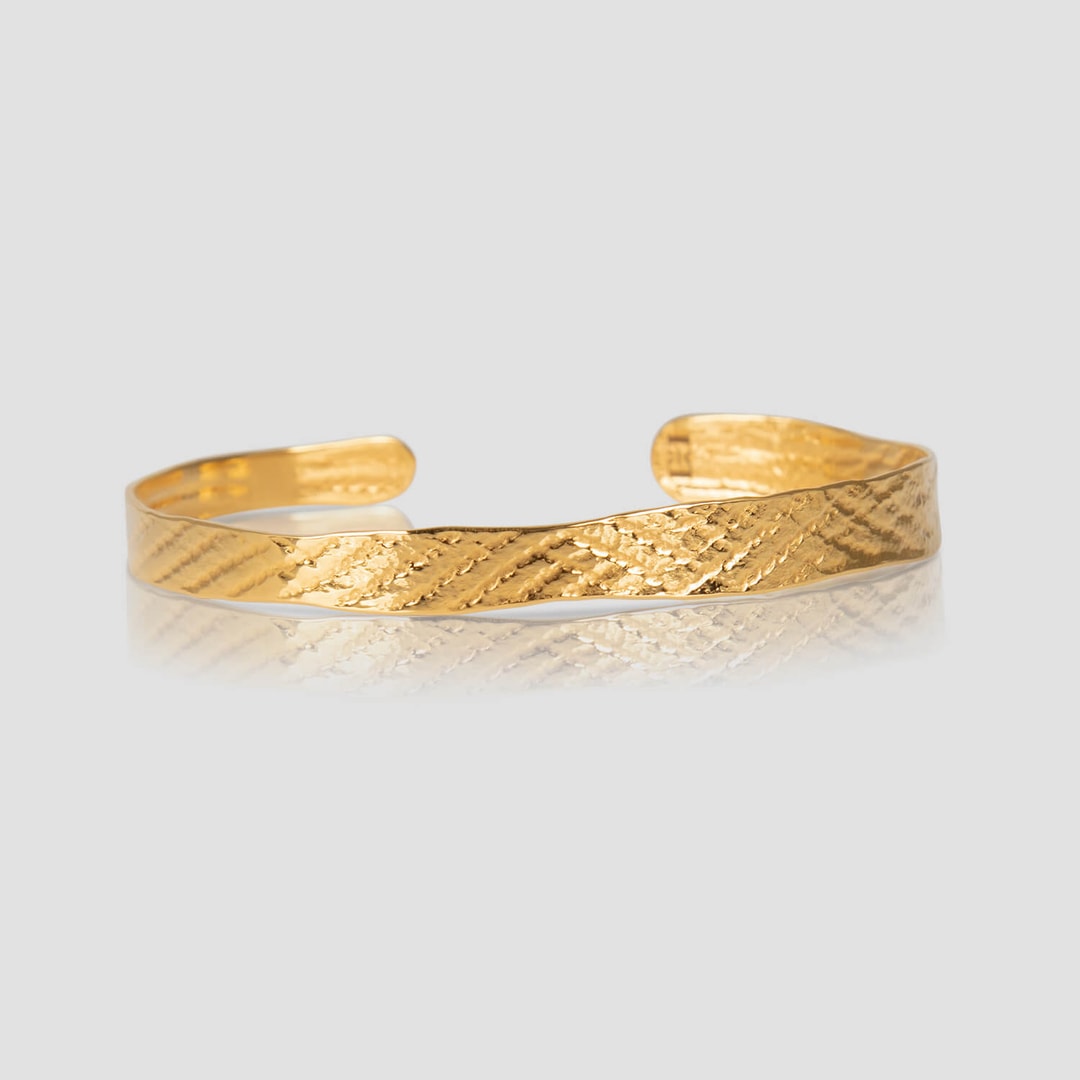 OLONG , SMALL , BRACELET , FRONT , 24KRTGP