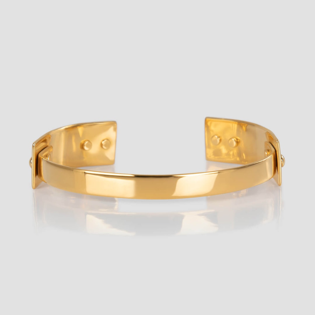 LEFT , SQUAREPOP , BRACELET , FRONT , 24KRTGP