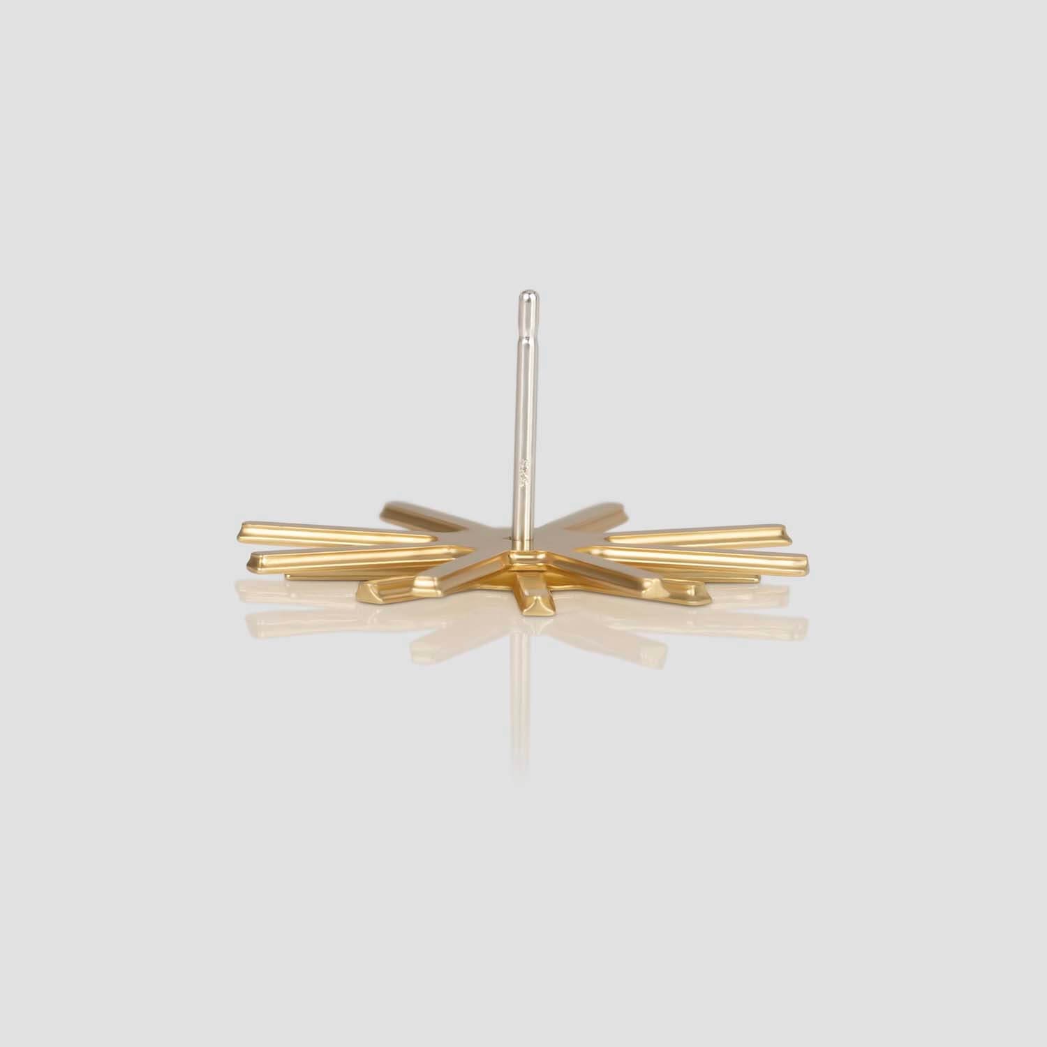 STARR , EARRING , BACK , BRASS