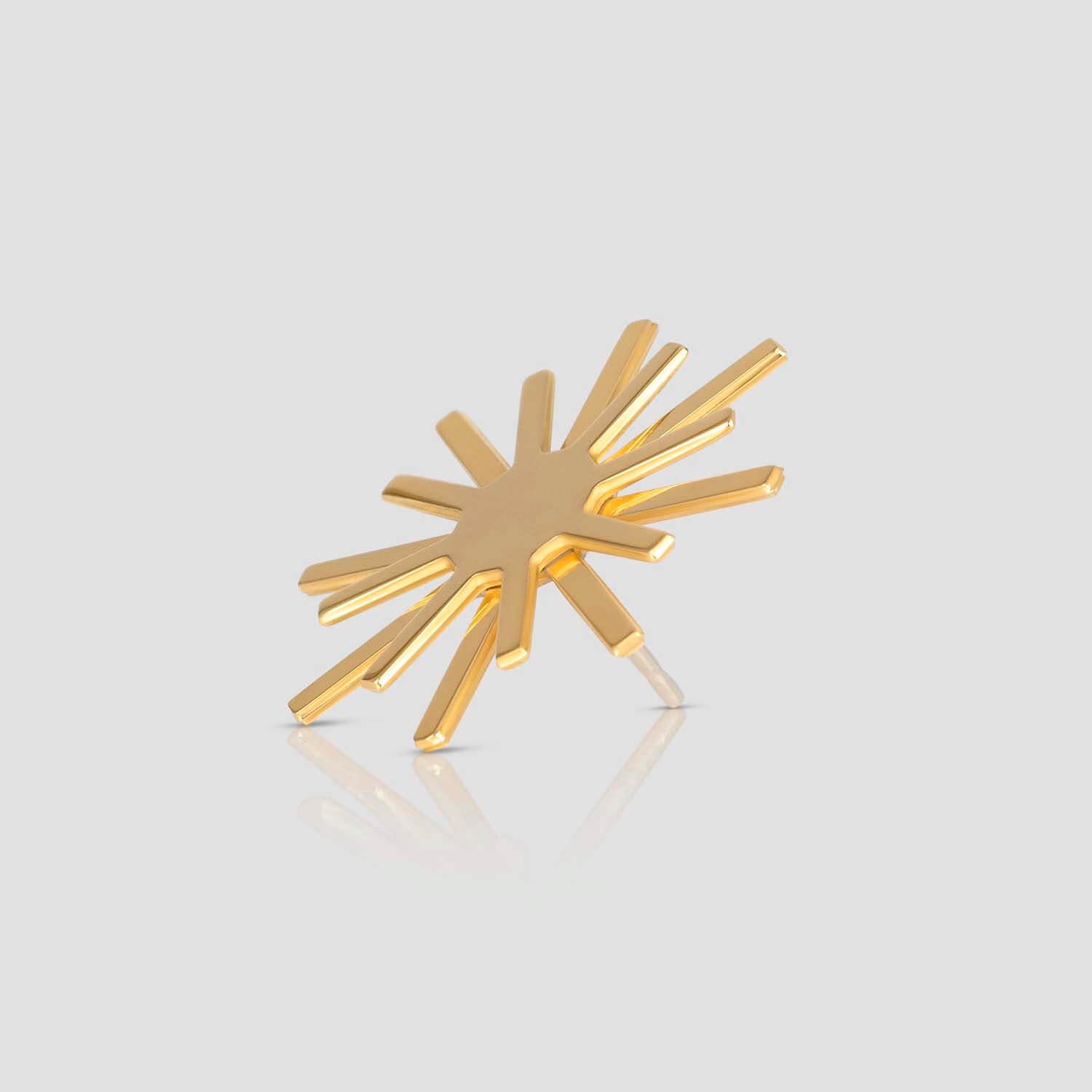 STARR , EARRING , SIDE , 24KRTGP