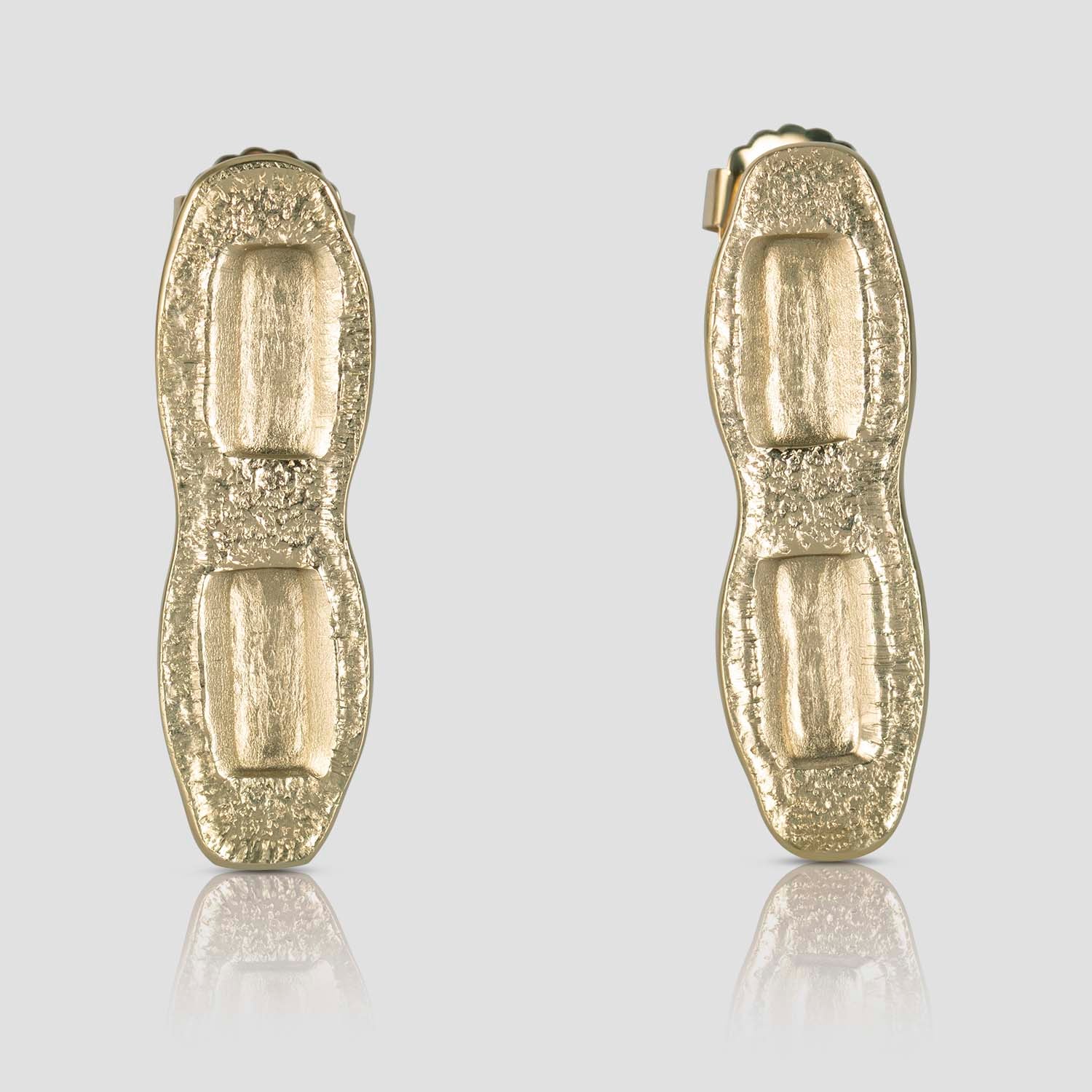 EARRING , FRONT , 18KRTGP , LOW