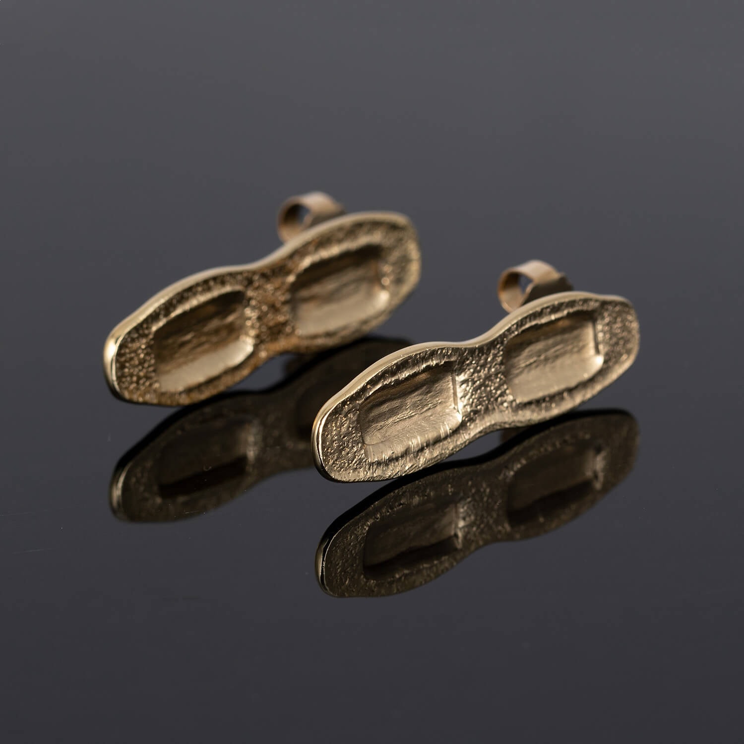 EARRING , FRONT , 18KRTGP , LOW