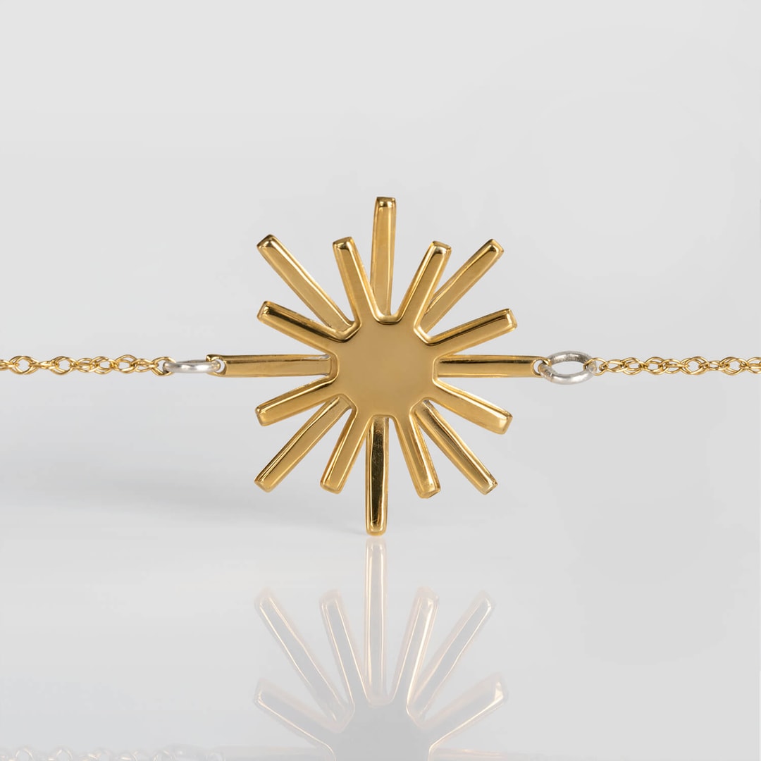 STARR, BRACELET, FRONT, 24KRTGP, WEB
