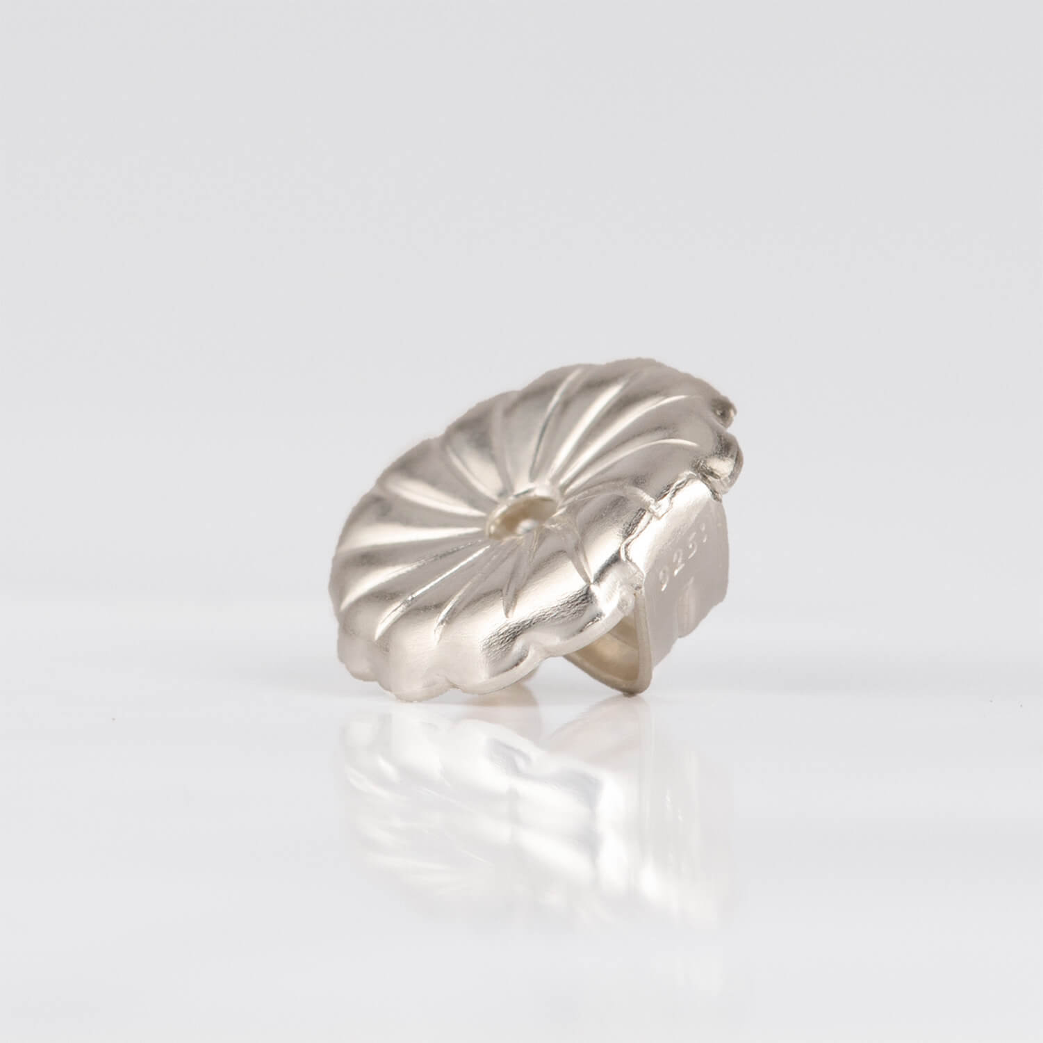 Scrolls, Butterfly, Silver