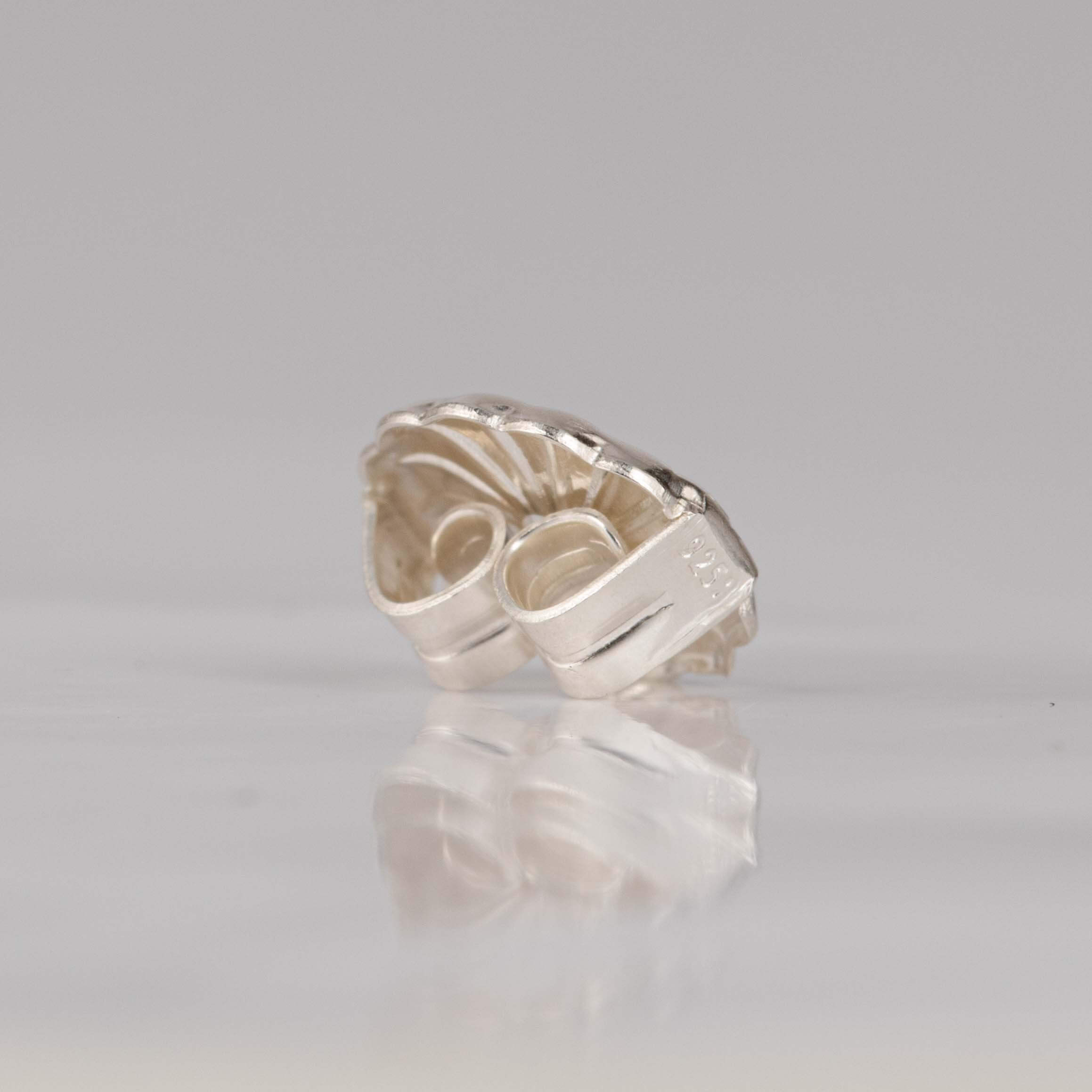 Scrolls, Butterfly, Silver