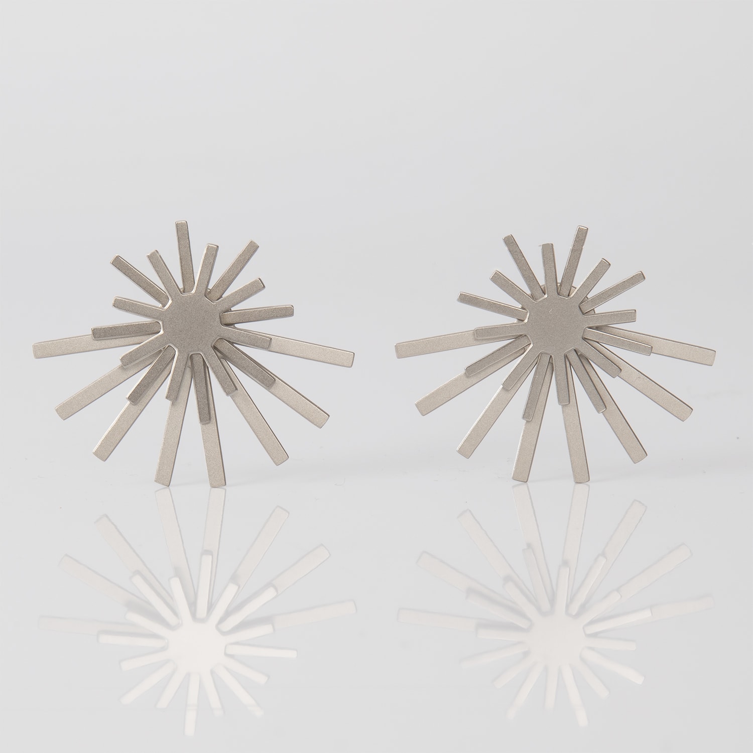 STARR, EARRINGS, STAINLESS STEEL