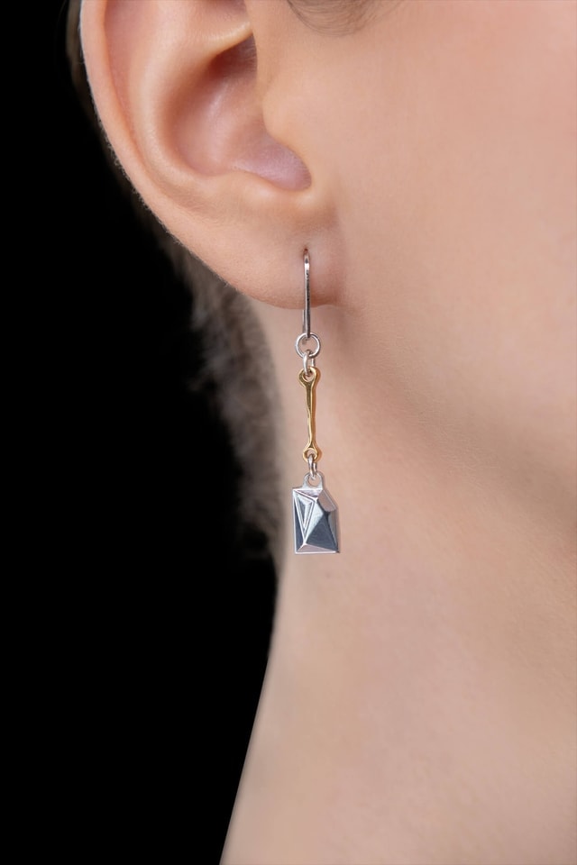 DIAMONDS,BONE SMALL,EARRING,FRONT,24KRTGP,WEB