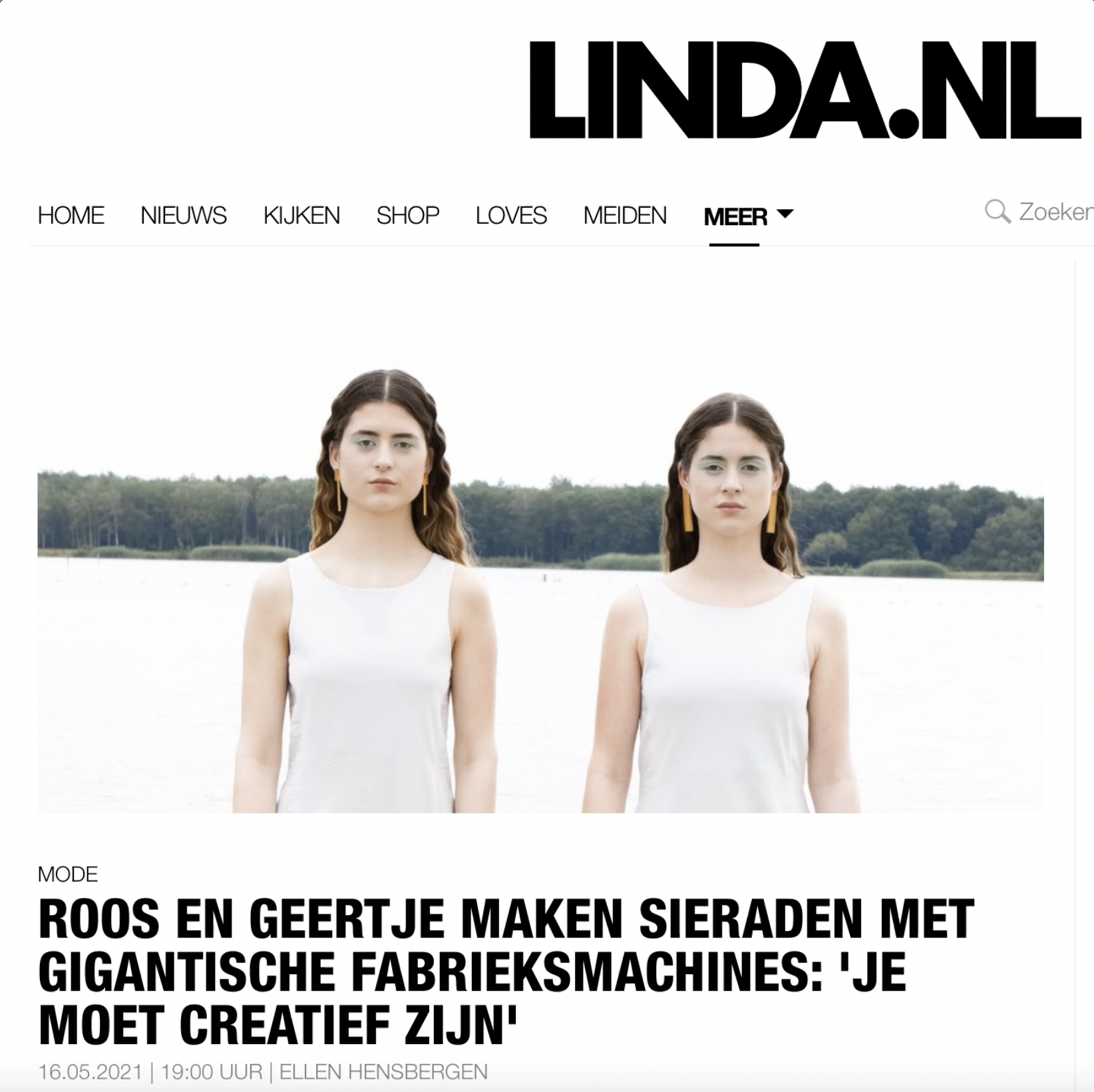 LINDA.NL, 16-05-2021, interview