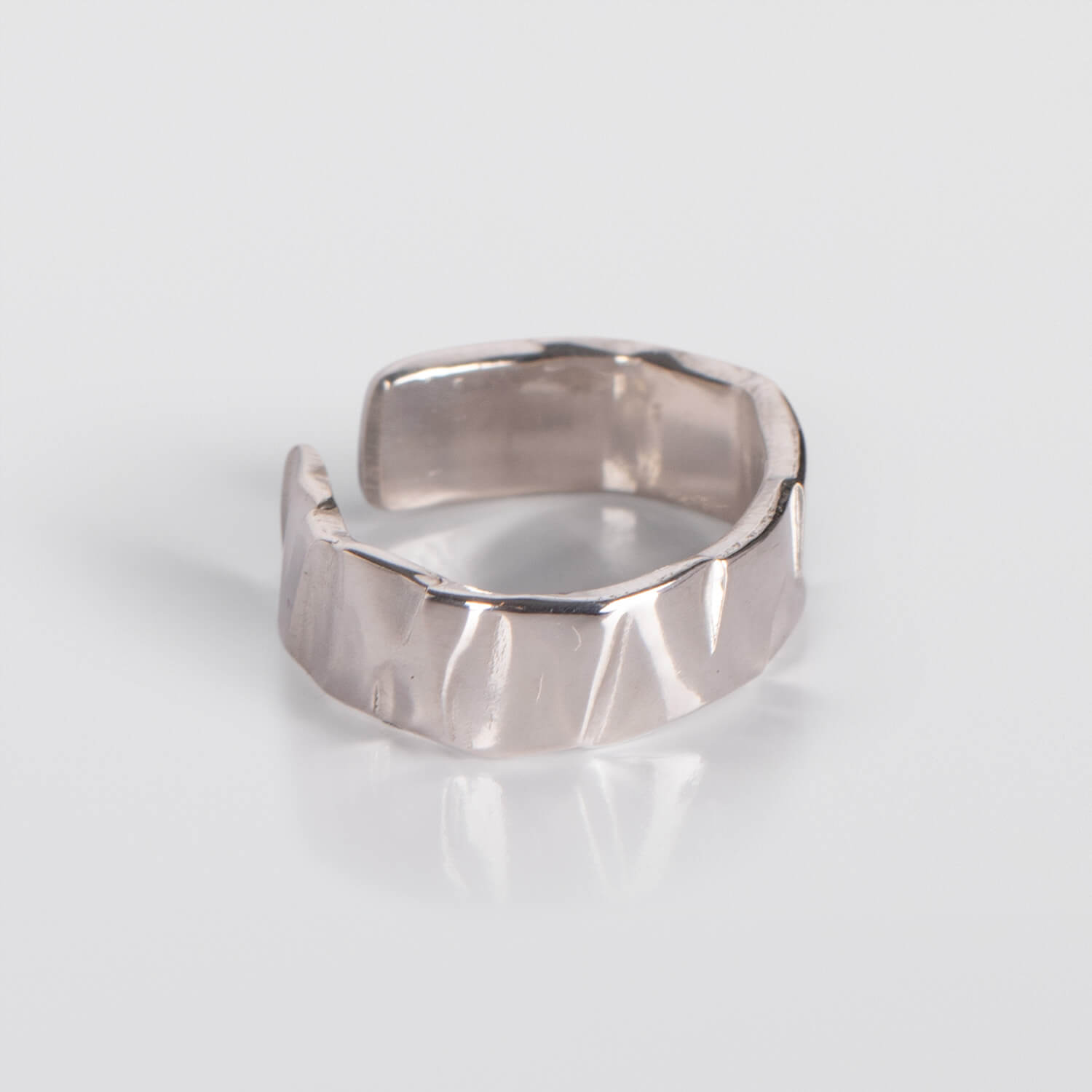 CRAY,WEAVESQUARE,EARCUFF,FREE,SILVER,2,WEB