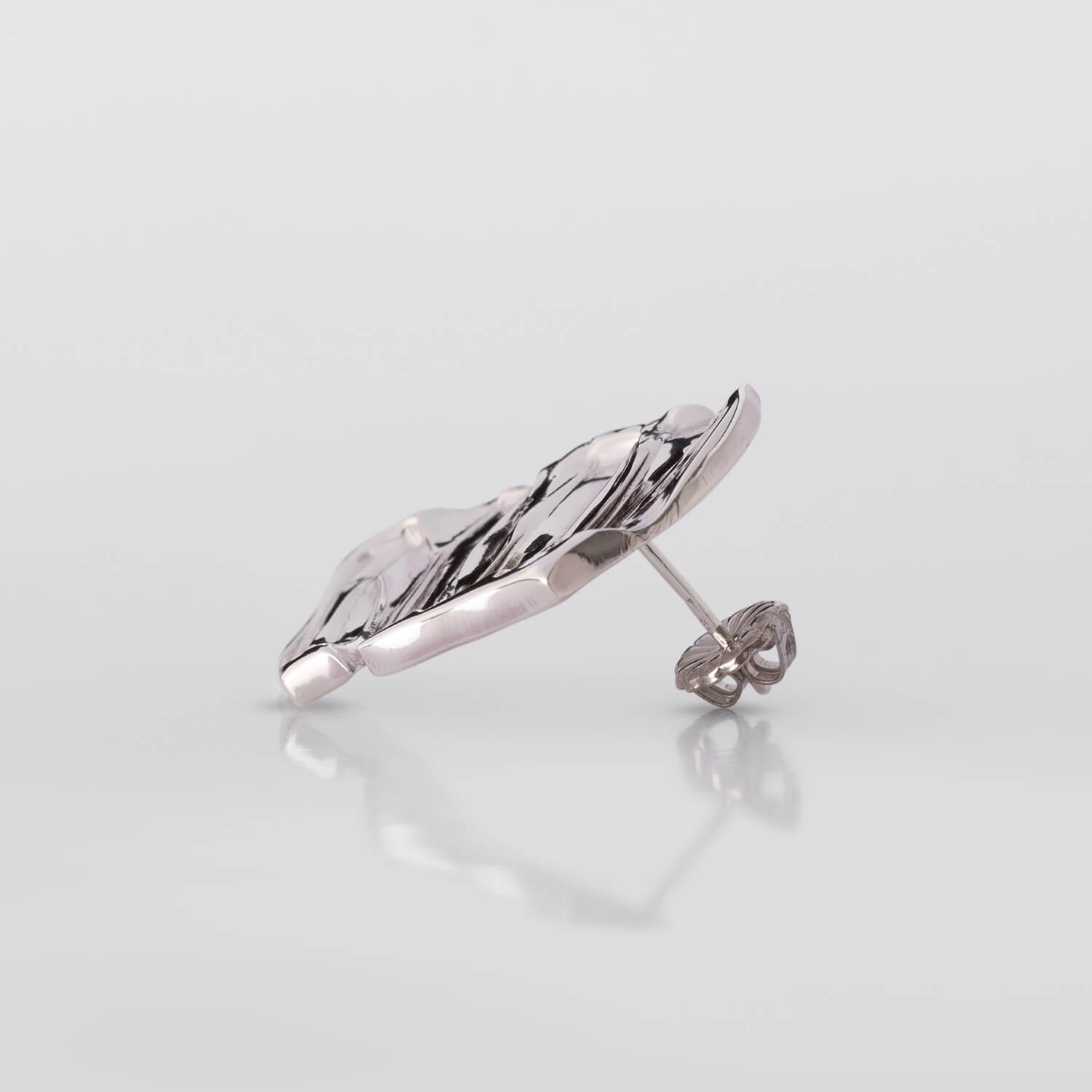 CRAY,WEAVESQUARE,EARRINGS,FREE,SILVER,2,WEB