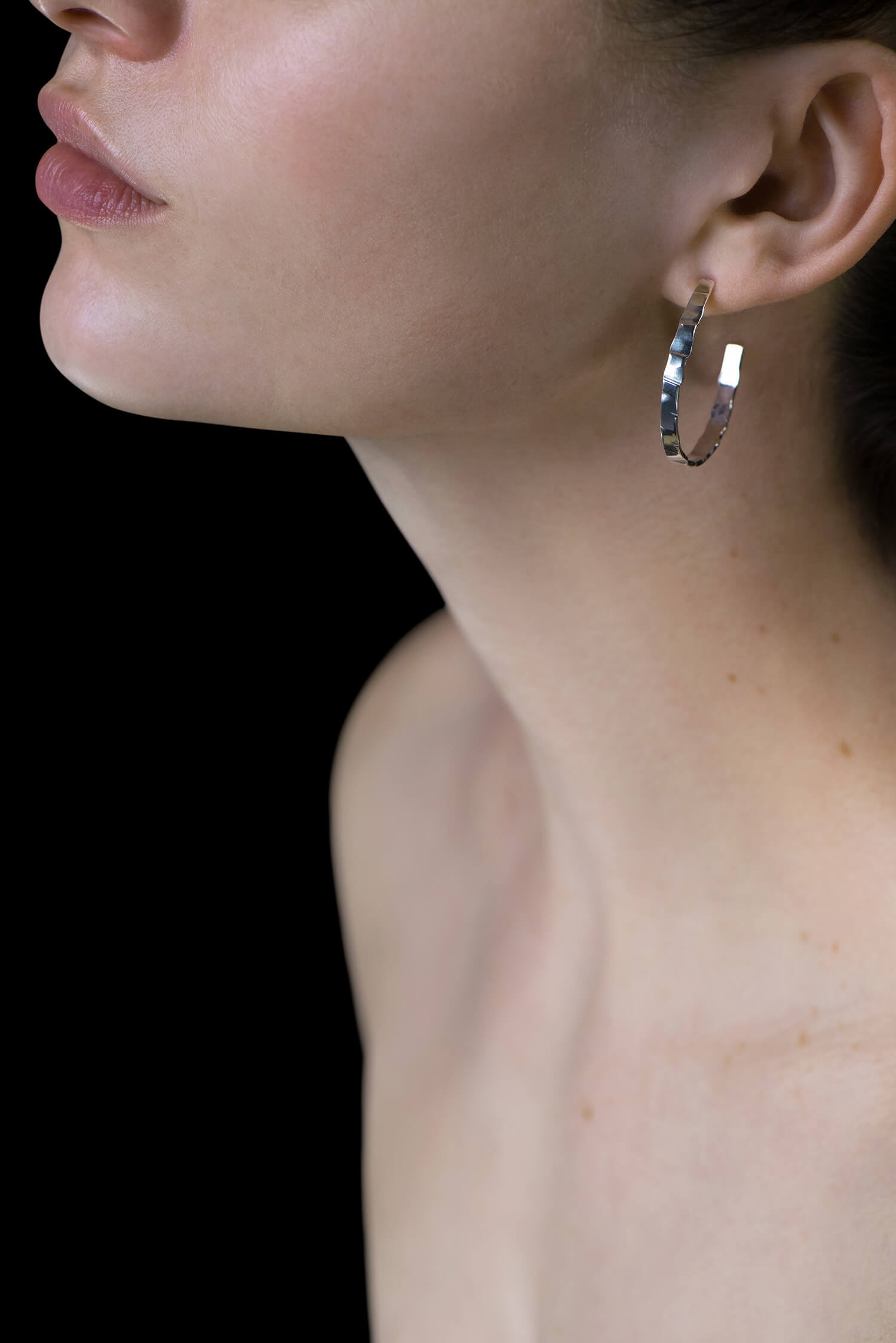 GRAY,LOOPSS,EARRINGS,BODY,SILVER,WEB