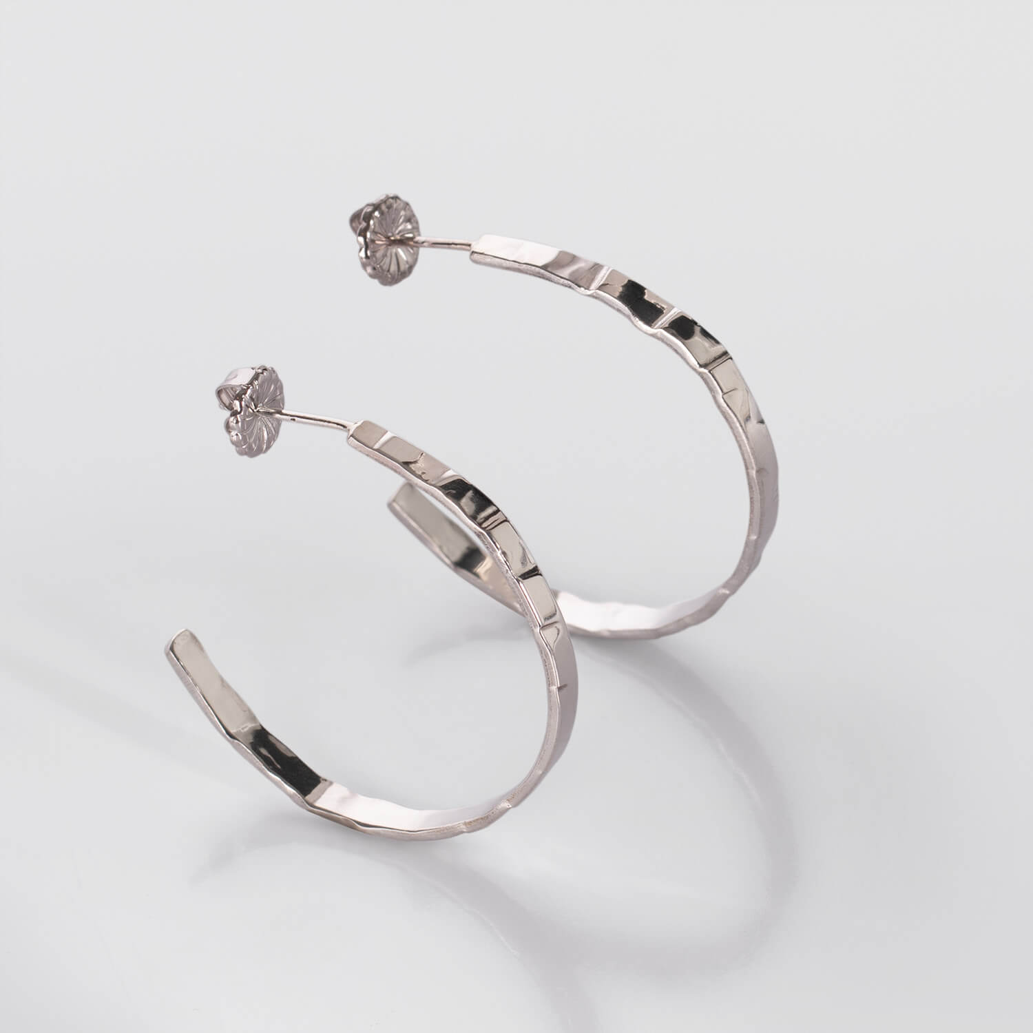 GRAY,LOOPSS,EARRINGS,FREE,SILVER,WEB