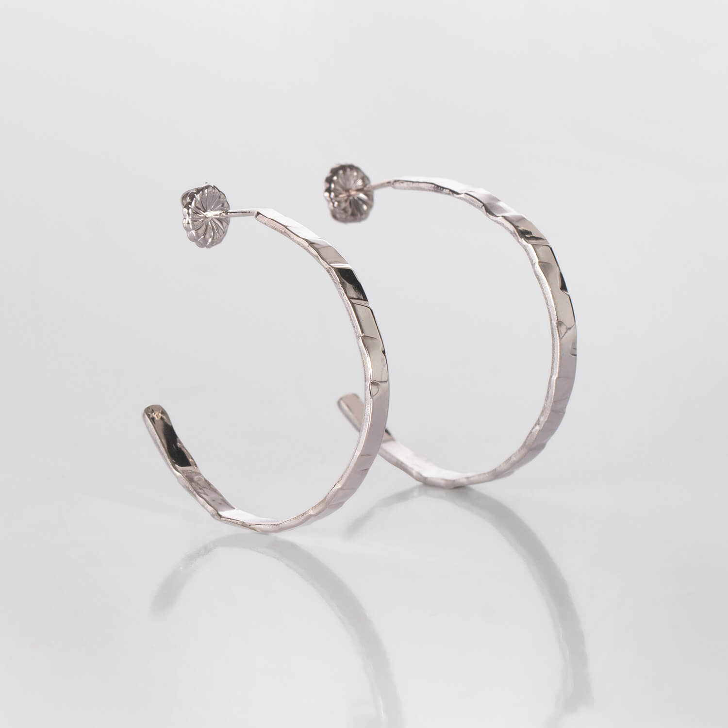 GRAY,LOOPSS,EARRINGS,FREE,SILVER,WEB