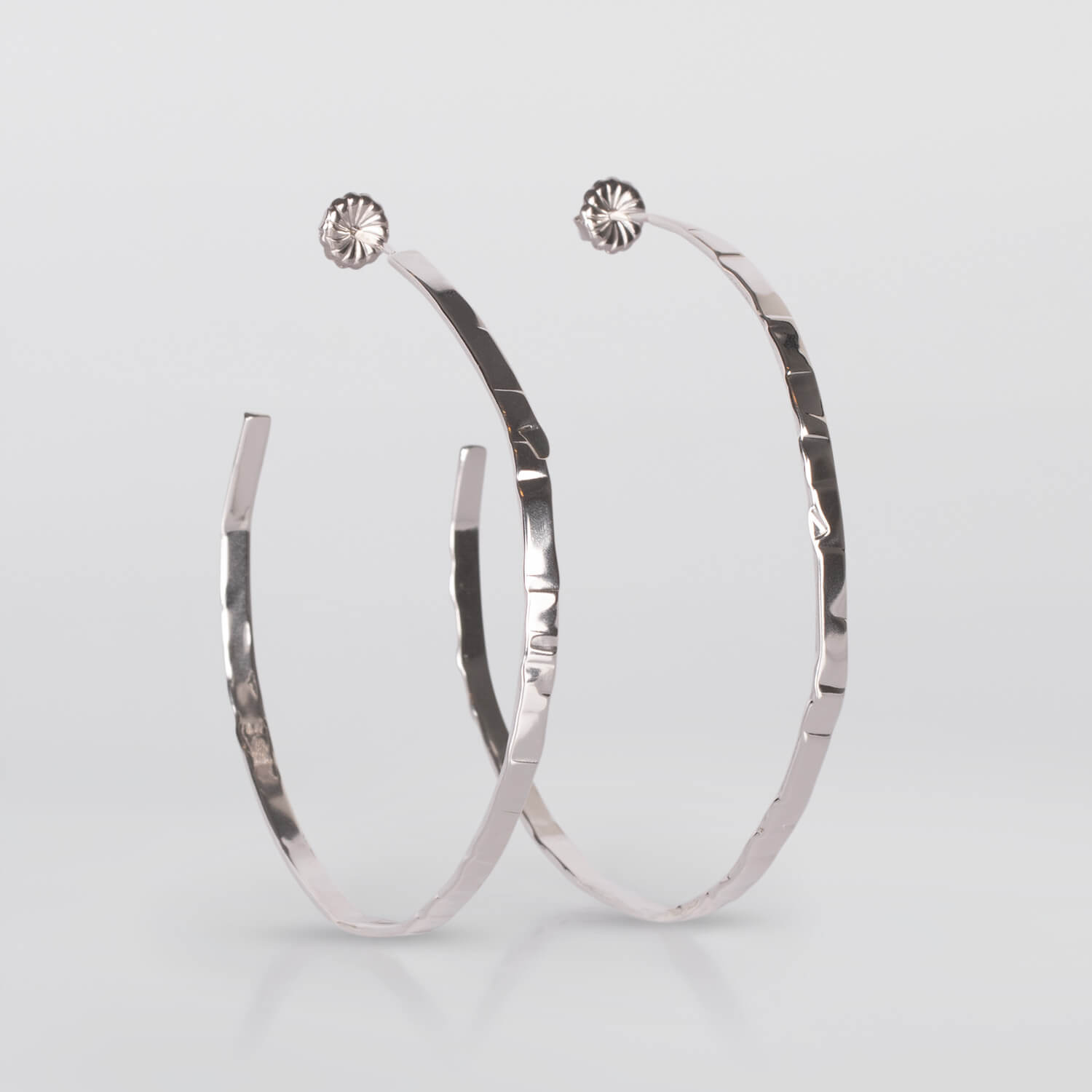 GRAY,LOOPS,EARRINGS,FREE,SILVER,WEB