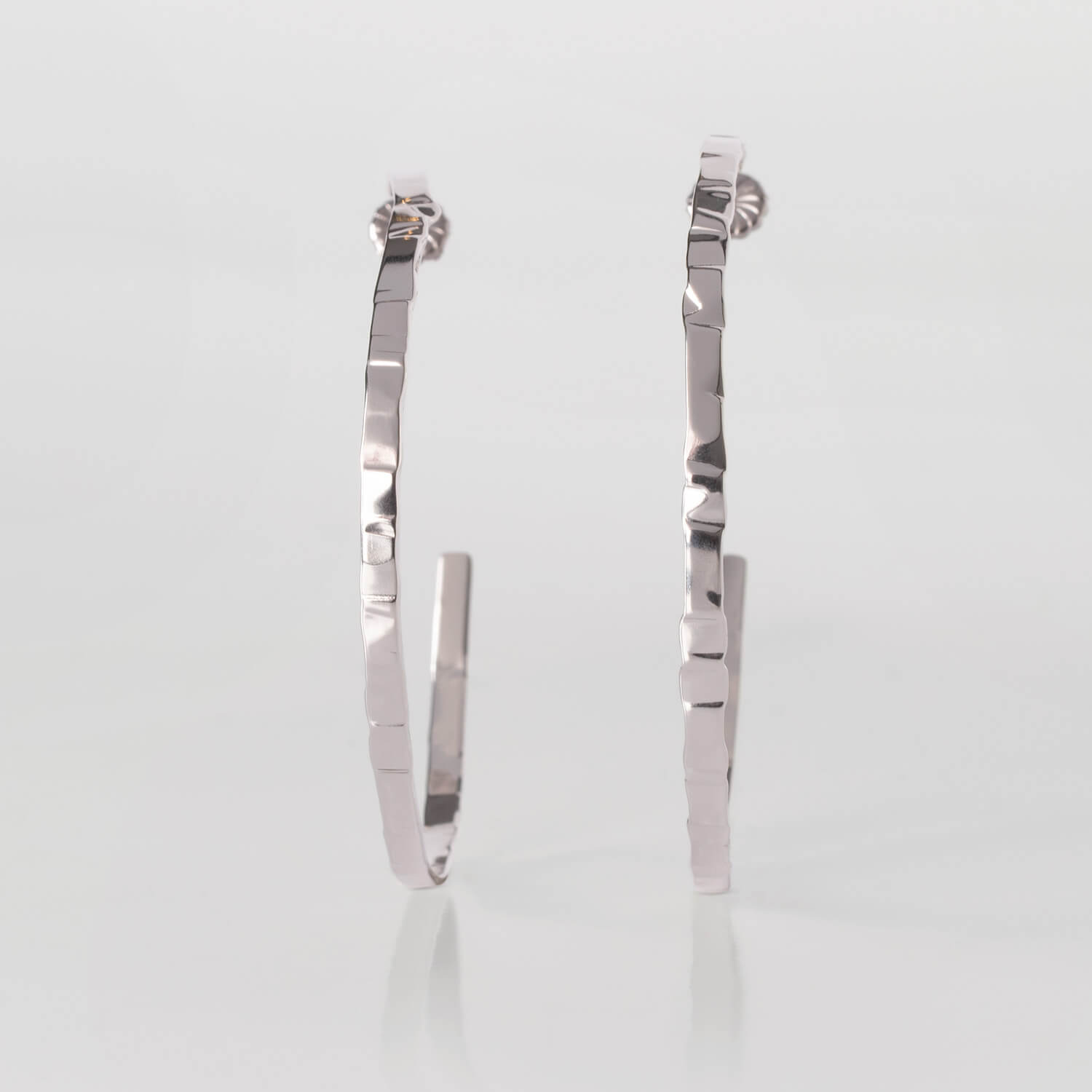 GRAY,LOOPS,EARRINGS,FREE,SILVER,WEB