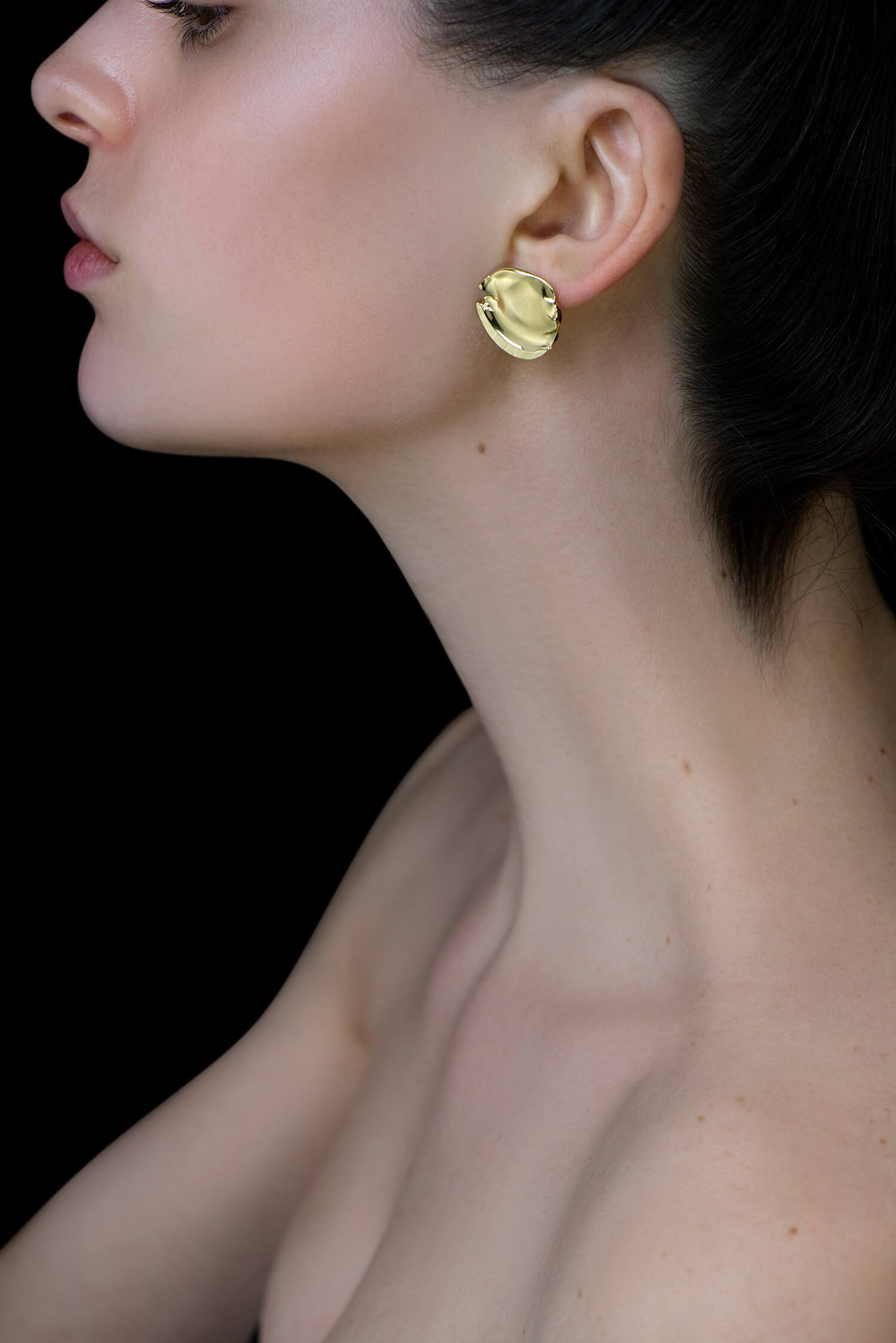 STARR,CIRCEL,EARRINGS,BODY,GOLD,WEB