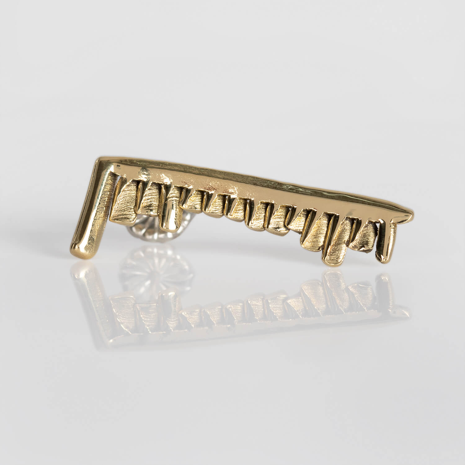 STARR, SKELETONMIX, EARRING, FRONT, BRASS, WEB
