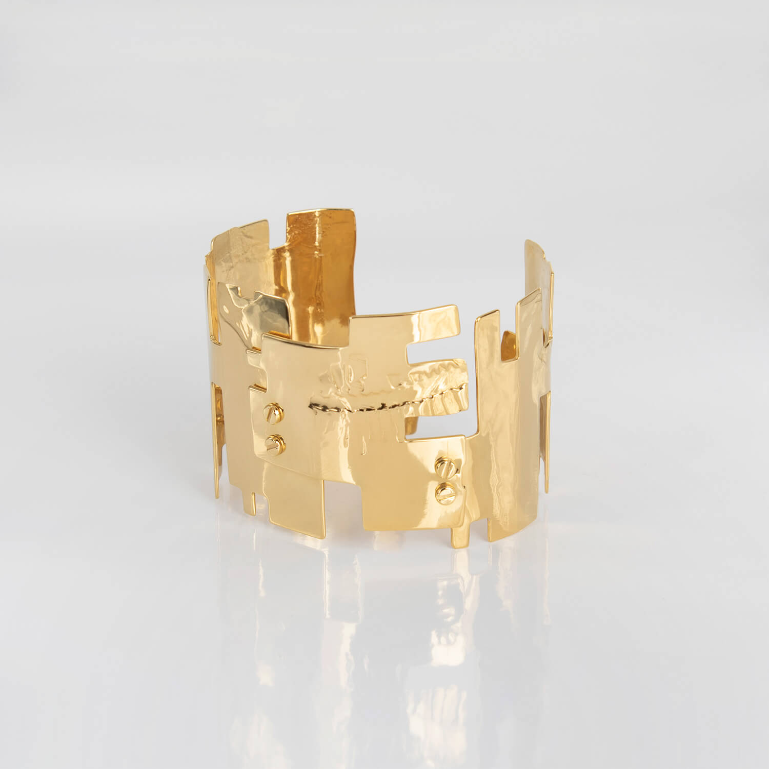 STARR, SQUARE, BRACELET, RIGHTFRONT, 24KRTGP, WEB